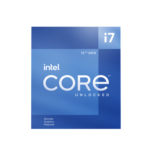 Intel Core i7-12700K 3.60Ghz 10nm 12 Çekirdek 25MB 12.Nesil 1700p BOX (FANSIZ)