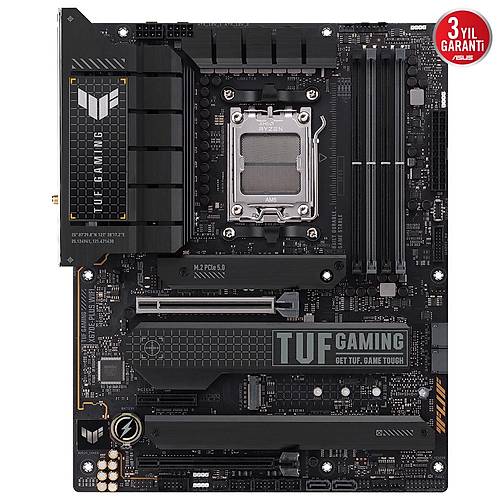 Asus Tuf Gaming X670E-Plus WiFi 6400mhz(OC) M.2 DDR5 AM5 ATX Anakart