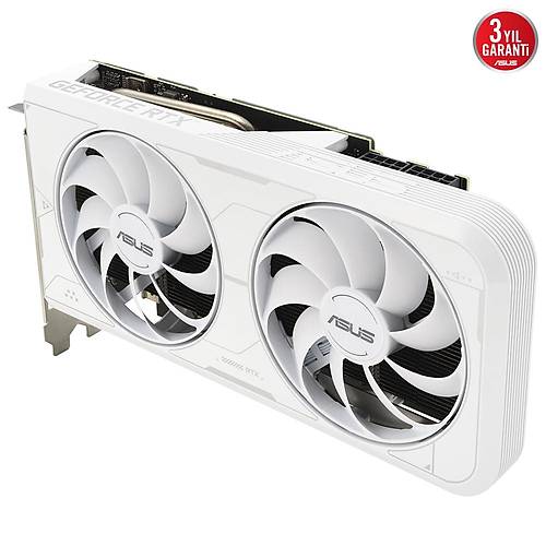 Asus Dual GeForce RTX 3060 Ti OC Edition 8GB 256Bit GDDR6X Nvidia Ekran Kart DUAL-RTX3060TI-O8GD6X-WHITE