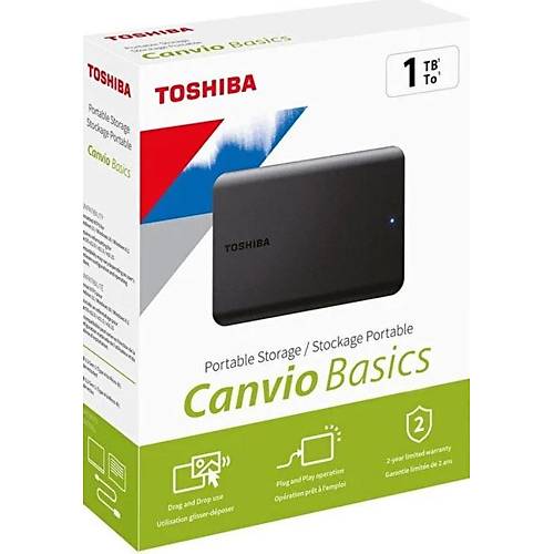 1TB CANVIO READY 2.5"  USB 3.0 TOSHIBA HDTP310EK3AA