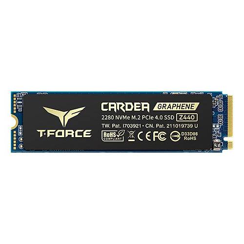 Team T-Force CARDEA ZERO Z440 1TB 5000/4400/MB/s M.2 PCIe Gen4 x4 SSD (TM8FP7001T0C311)