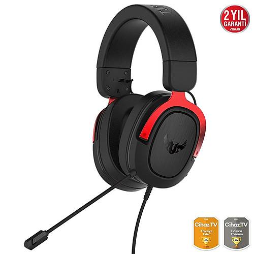 ASUS TUF GAMING H3 7.1 RED OYUNCU KULAKLIGI