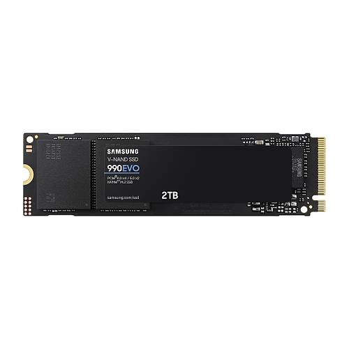 Samsung 2TB 990 Evo NVMe Okuma 5000MB-Yazma 4200MB M.2 SSD (MZ-V9E2T0BW)