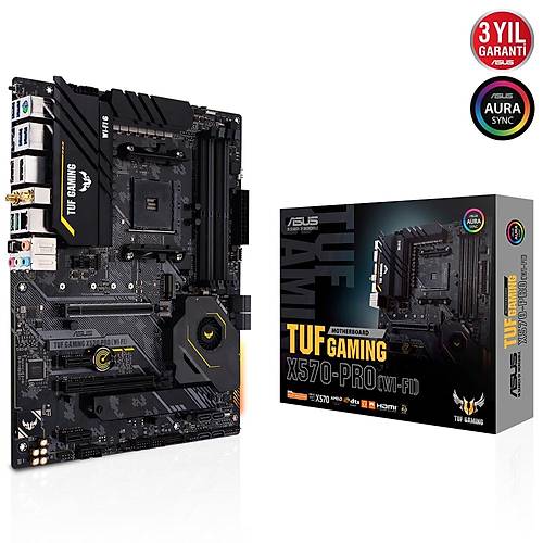 ASUS TUF X570-PRO (WI-FI) DDR4 5100MHz(O.C)/2133MHz ATX AM4