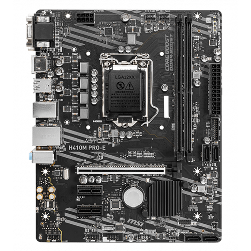 MSI H410M PRO-E DDR4 2933Mhz DVI HDMI MATX 1200p