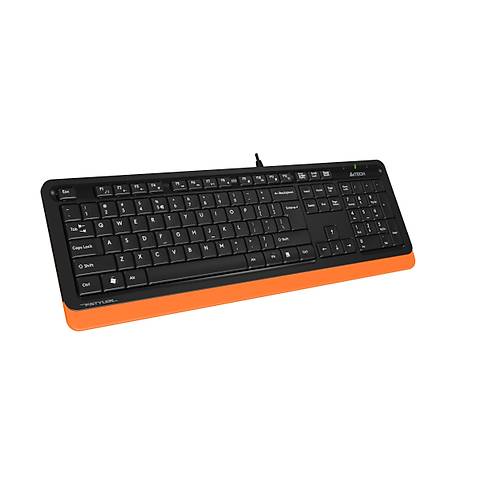 A4 TECH FK10 Q USB TURUNCU TR FN-MULTMEDYA KLAVYE
