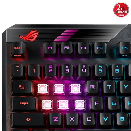 Asus Rog Claymore II RX Red Optical Switch RGB Mekanik Kablosuz Gaming Klavye ROG-CLAYMORE-II