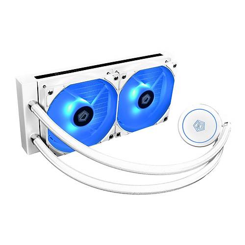 ID-Cooling Auraflow X 240 Snow 4Pin PWM RGB 240mm INTEL/AMD Sv Soutucu