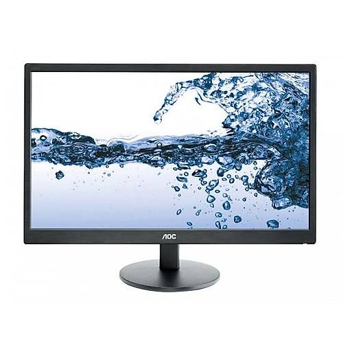 21.5 AOC E2270SWN LED 5MS VGA VESA SYAH
