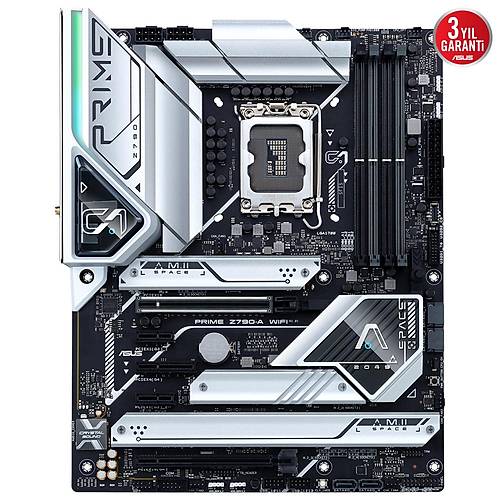 Asus Prime Z790-A WiFi 7200mhz(OC) M.2 1700p DDR5 ATX Anakart
