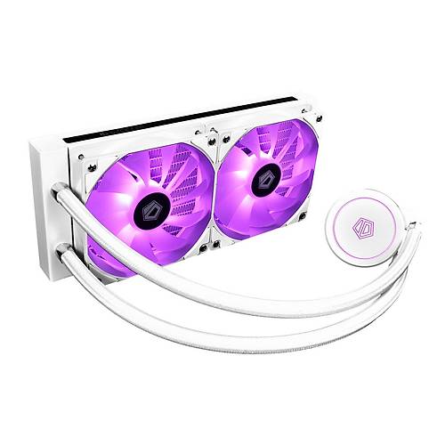 ID-Cooling Auraflow X 240 Snow 4Pin PWM RGB 240mm INTEL/AMD Sv Soutucu