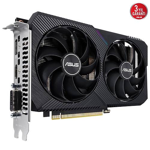 Asus Dual RTX 3050 8GB OC Edition V2 GDDR6 128Bit DX12 Nvidia Ekran Kart DUAL-RTX3050-O8G-V2