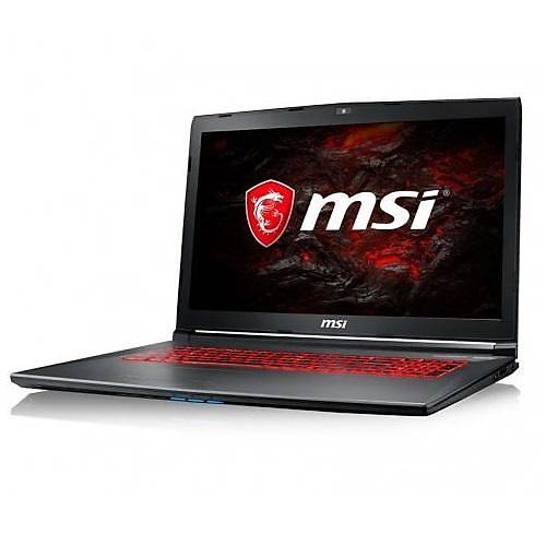 MSI GV72 7RD-883TR i7-7700HQ 8GB 128GB+1TB 2GB GTX1050 W10 17.3"