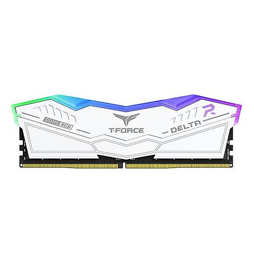 Team T-Force DELTA RGB White 32GB(2x16GB) 7800Mhz DDR5 CL38 Gaming Ram (FF4D532G7800HC38DDC01)