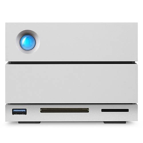 8TB LACIE 3.5 INC STGB8000400 2BIG DOCK STATION 2X THUNDERBOLT3 + USB 3.1 RAID 0/1 HARC DSK, 5 YIL DATA KURTARMA SERVS
