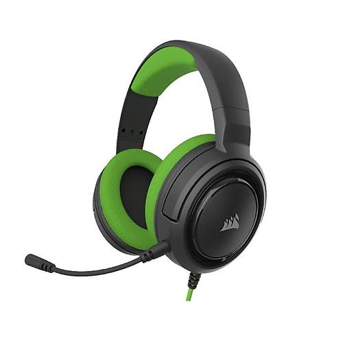 CORSAIR CA-9011197-EU HS35 STEREO OYUNCU KULAKLIGI YESIL (PC PS4 XBOX ONE NINTENDO SWITCH UYUMLU)