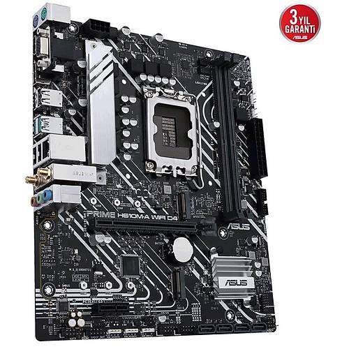 ASUS PRIME H610M-A WIFI D4 DDR4 3200Mhz HDMI DP mATX 1700p