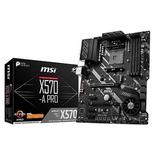 MSI X570-A PRO DDR4 M.2 USB 3.1 ATX AM4