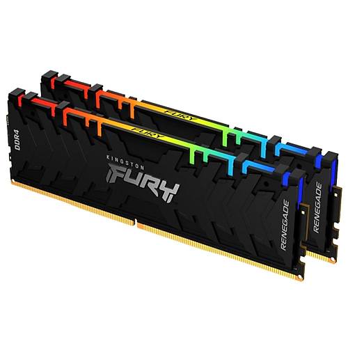 Kingston 16GB (2x8) Fury Renegade RGB 3200mhz CL16 DDR4 Ram (KF432C16RBAK2/16)