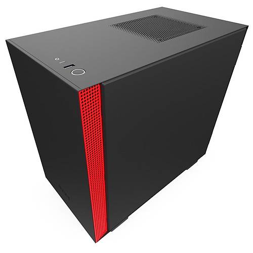 NZXT H210 CA-H210B-BR SIYAH/KIRMIZI KASA