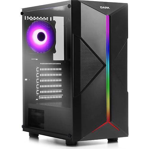 DARK X-FORCE 3x12CM FAN USB3.0 PENCERELI ATX KASA (DKCHXFORCE)