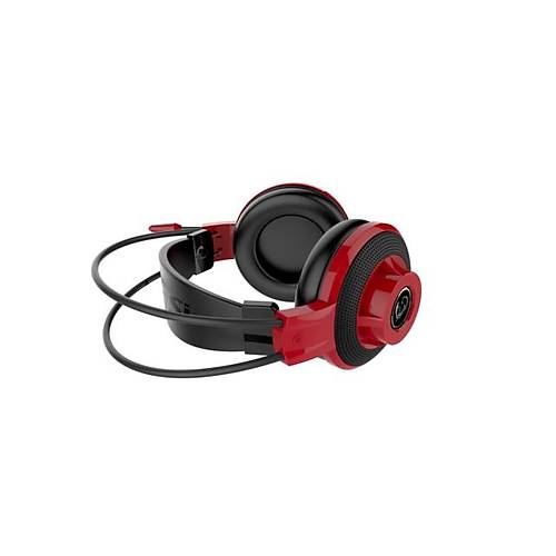 Msi Gg Ds501 Gaming Headset 40Mm Surucu Kablo Kumanda Mikrofon 2.1M Orgu Kablo 3.5Mm Jak Kulakustu Kulaklk