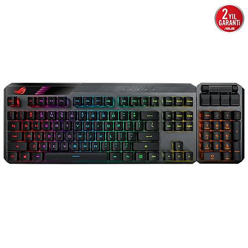 Asus Rog Claymore II RX Red Optical Switch RGB Mekanik Kablosuz Gaming Klavye ROG-CLAYMORE-II