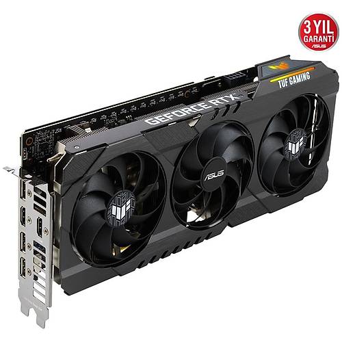 Asus GeForce RTX 3060 TUF Gaming 12GB GDDR6 192 Bit Ekran Kart (TUF-RTX3060-12G-V2-GAMING)