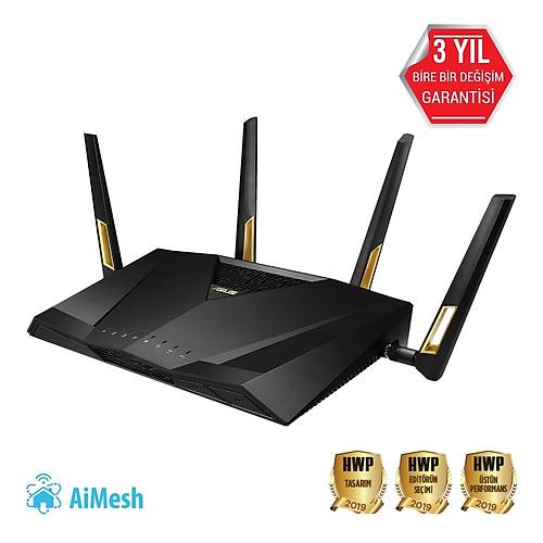 ASUS RT-AX88U DUAL BAND GAMING ROUTER WIFI6