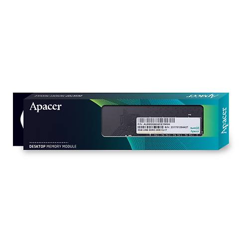 Apacer 8 GB (1x8GB) 2400Mhz CL17 DDR4 DIMM RAM (EL.08G2T.GFH)