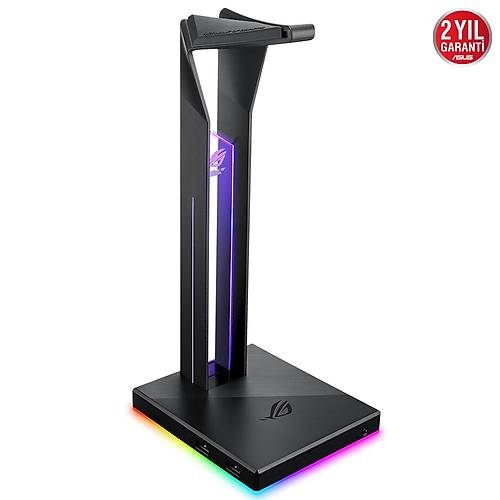 Asus Rog Throne 7.1 Surround Ses ift Usb 3.1 Aura Sync Destekli RGB Kulaklk Stand