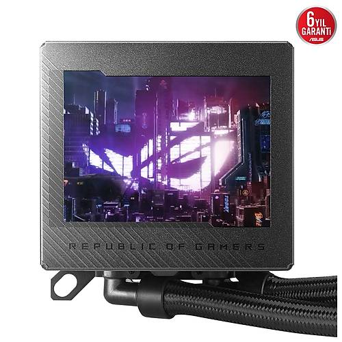 ASUS ROG RYUJIN III 360 ARGB OLED 3.5INC LCD AURA SYNC RGB 3X NOCTUA IPPC 2000 PWM 120MM*3 ADRESLENEBLR RGB FAN SIVI CPU SOUTUCU