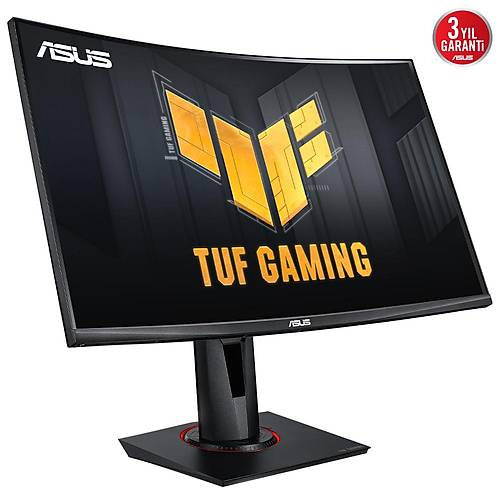 Asus Tuf Gaming Vg27Vqm 27 Gamng Kavsl Va Freesync Premum 1920x1080 1Ms(Mprt) 240Hz Dp Hdmi 2Xusb 3.2 Gen 1 Type-A Mm Vesa 3Yl Elmb Sync Ykseklk Ayarl Monitr