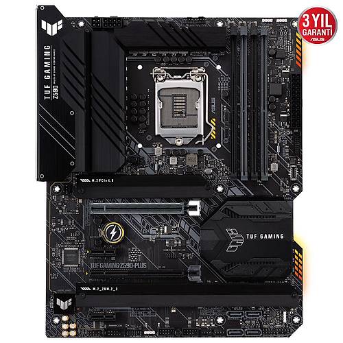 ASUS TUF GAMING Z590-PLUS DDR4 5133Mhz(OC) HDMI M.2 ATX 1200p