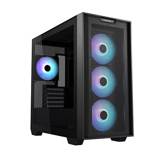 ASUS A21 PLUS 360 MM SOUTUCU ALANI 380 MM UZUNLUA KADAR EKRAN KARTI VE STANDART ATX PSU DESTEKL GZL KABLO BLMEL MICRO-ATX FANLI KASA BEYAZ