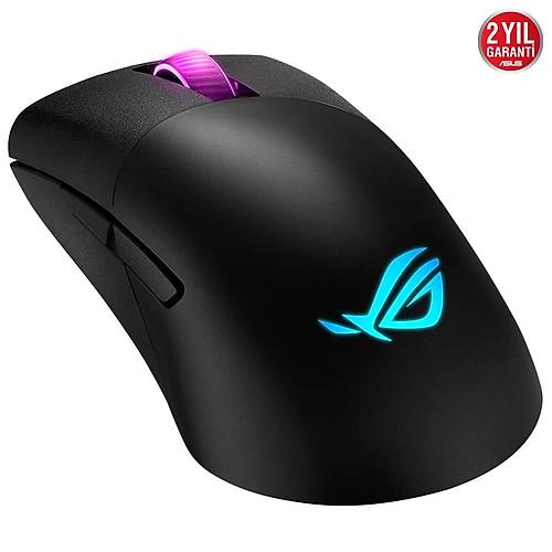 Asus Rog Keris Wireless Oyuncu Mouse 16000 Dpi 400 IPS Optik Sensr Aura Sync Rgb