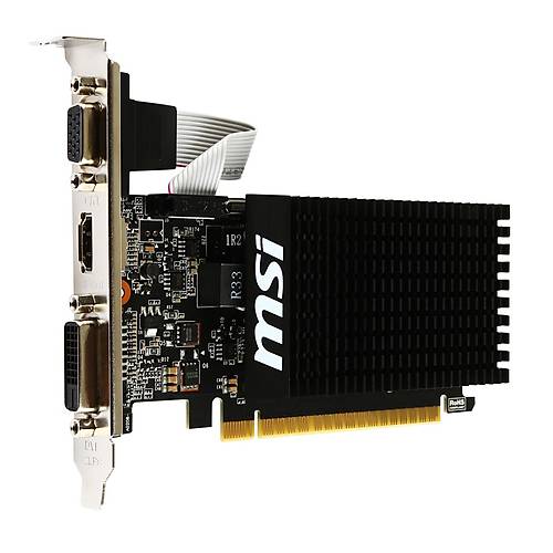 MSI VGA GT 710 1GD3H LP GT710 1GB DDR3 64B DX12 PCIE 3.0 X16 (1XVGA 1XDVI 1XHDMI)