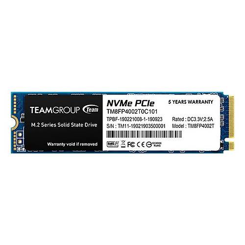 2TB TEAM MP34 3500/2900MB/s NVMe PCIe M.2 SSD TM8FP4002T0C101