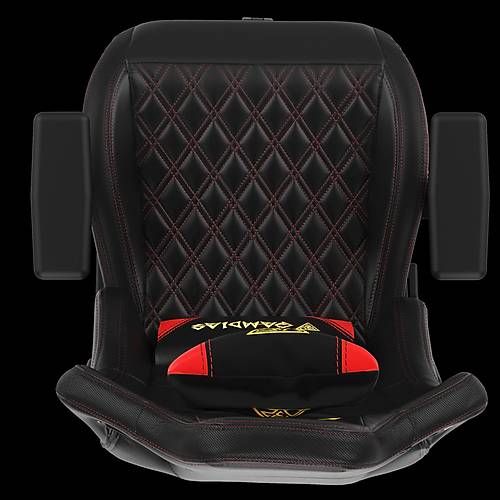 GAMDIAS APHRODITE EF1 Ergonomik Tasarm 2D Siyah Oyuncu Koltuu