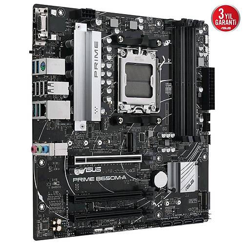 Asus Prime B650M-A 5600mhz (OC) RGB M.2 DDR5 mATX AM5 Anakart