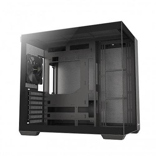 GamePower Warcry Prism 1x12Cm Siyah Fan Cam ATX Gaming Kasa