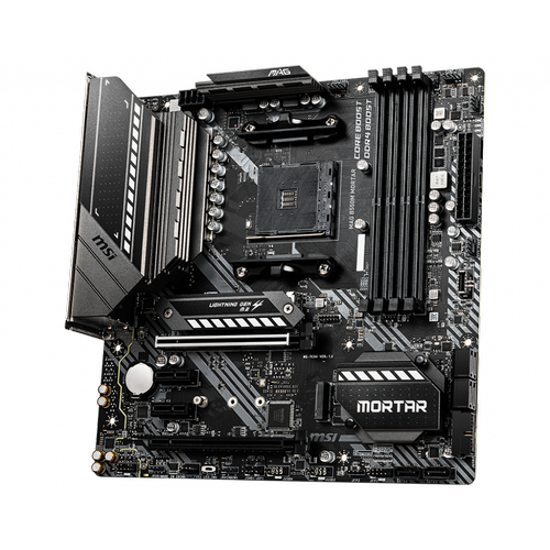 MSI MAG B550M MORTAR DDR4 4400(OC)Mhz MATX AM4