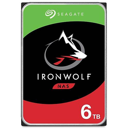 6TB SEAGATE IRONWOLF 5400RPM 256MB NAS ST6000VN001