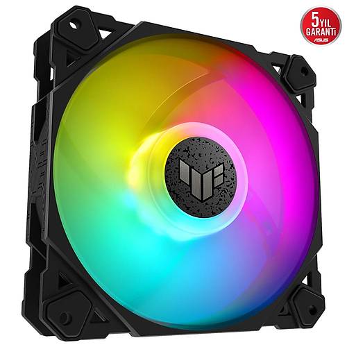 Asus TUF Gaming TF120 ARGB 3x120 mm Fan 3'l Siyah Set