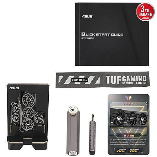 Asus Tuf Gaming RX 7900 XTX OC Edition 24GB GDDR6 384 Bit Ekran Kart TUF-RX7900XTX-O24G-GAMING