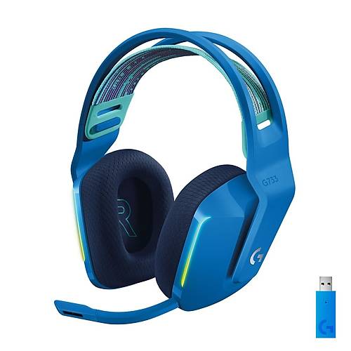 LOGITECH G G733 LIGHTSPEED KABLOSUZ RGB OYUNCU KULAKLII MAV 981-000943