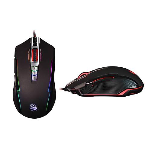 BLOODY P93  5000CPI RGB-UC3 AKTF GAMER MOUSE USB SYAH