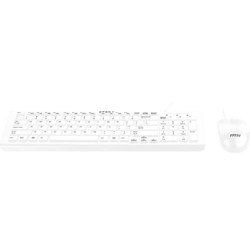 MSI STARTYPE ES502 Beyaz Usb Klavye&Mouse