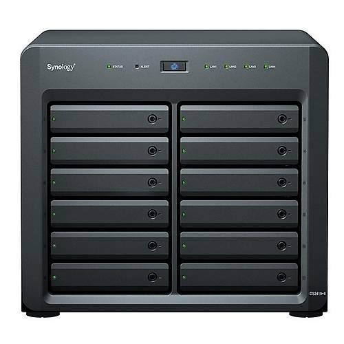 SYNOLOGY DS2419PLUSII 12 YUVALI 4GB NAS DEPOLAMA NTES
