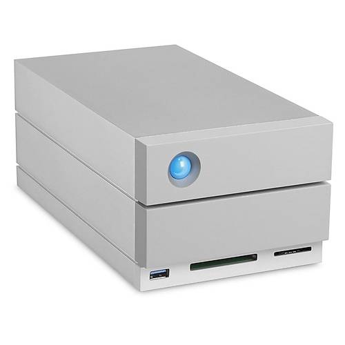 16TB LACIE 3.5 INC STGB16000400 2BIG DOCK STATION 2X THUNDERBOLT3 + USB 3.1 RAID 0/1 HARC DSK, 5 YIL DATA KURTARMA SERVS